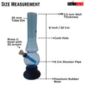 compact 20cm acrylic bong