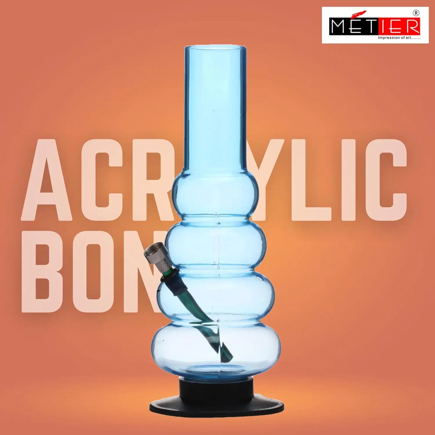 portable acrylic smoking bong