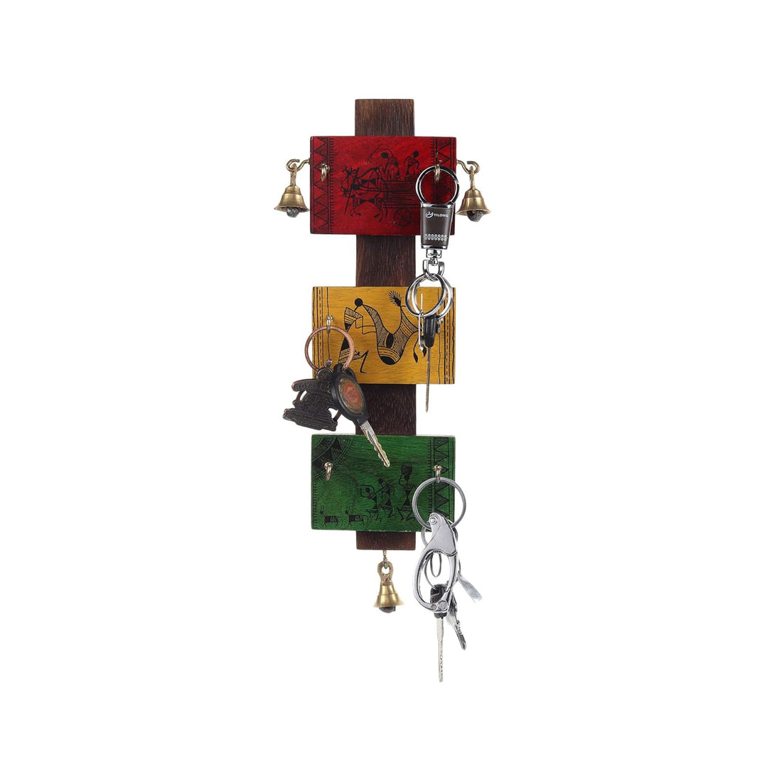 rustic entryway wall décor key holder