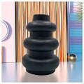 Flap9 Large Black Ceramic Flower Vase for Home, Office & Living Room Décor FLAP9