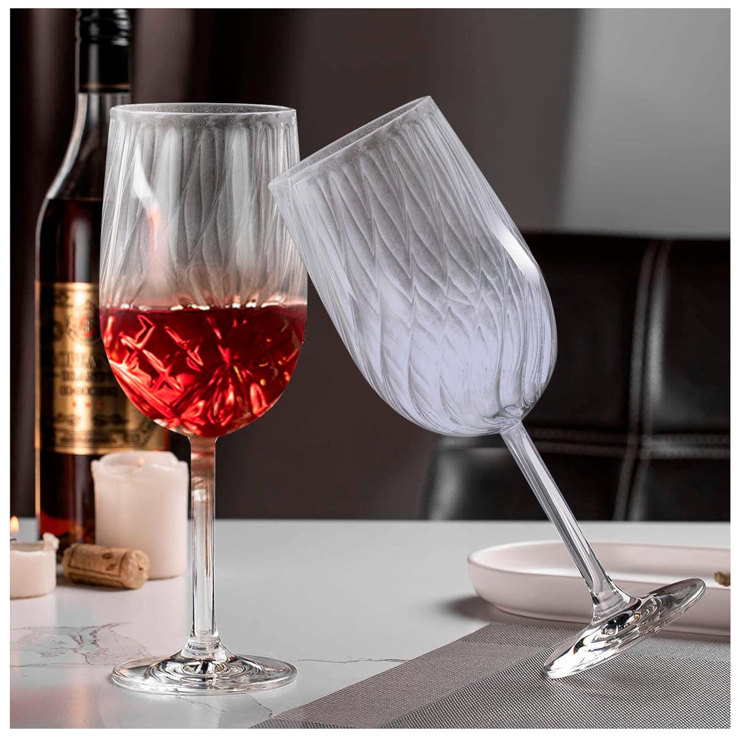 METIER® Borosilicate Red Wine Glass Set – 300ml (Pack of 2) Metier