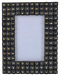 Métier Wooden Photo Frame (10x6.25x15 cm) in Black – Elegant Décor – MTF1017 FLAP9
