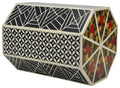 side view of multi-color metier stool
