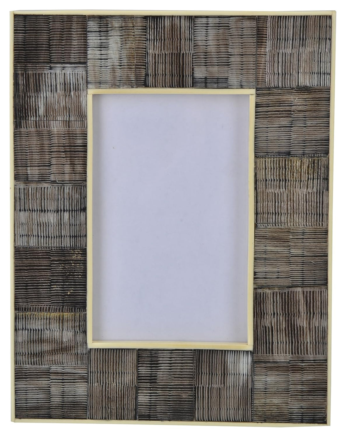 Flap9 Wooden Photo Frame (10 cm x 6.25 cm x 15 cm, Black, MTF1004) FLAP9