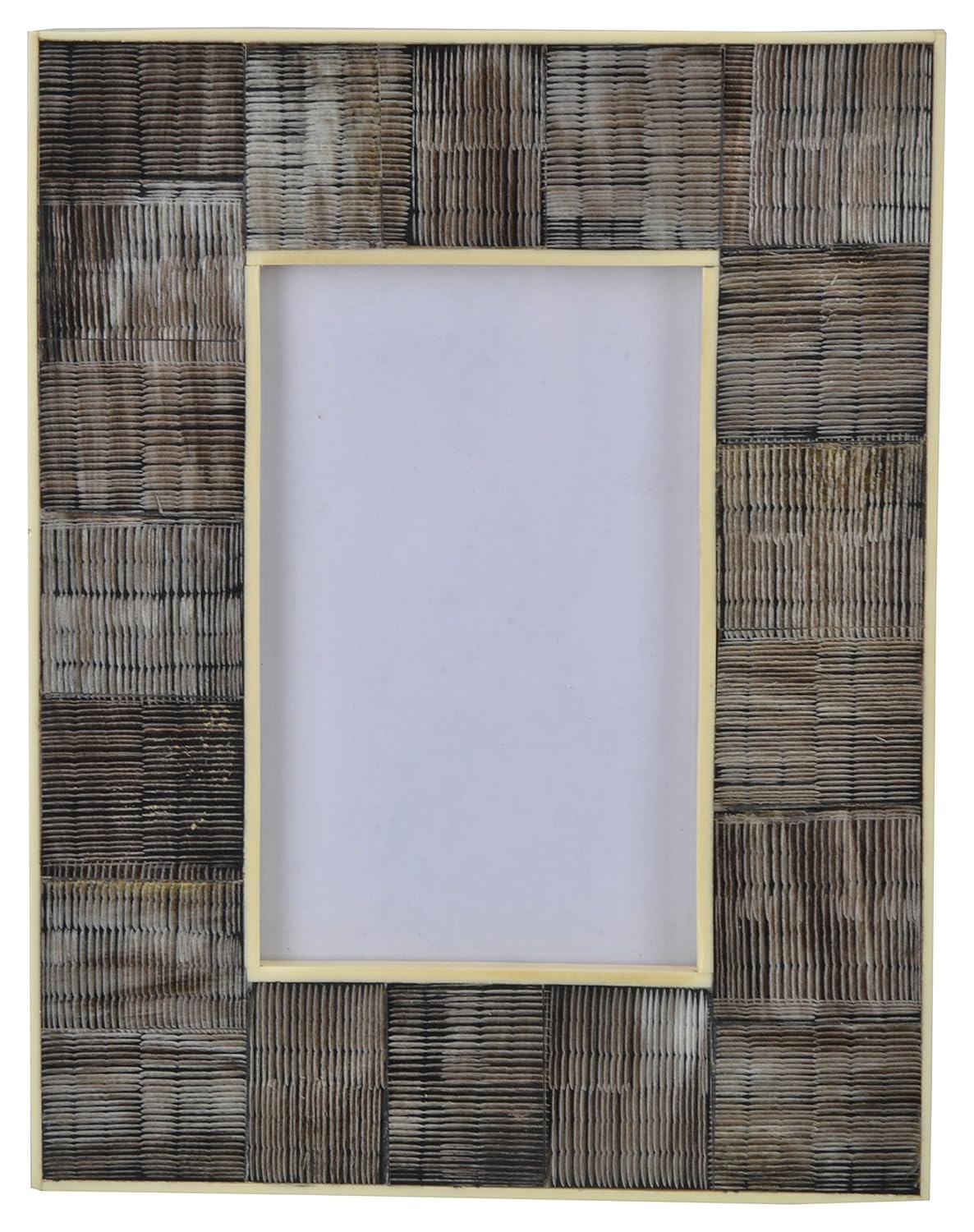 Flap9 Wooden Photo Frame (10 cm x 6.25 cm x 15 cm, Black, MTF1004) FLAP9