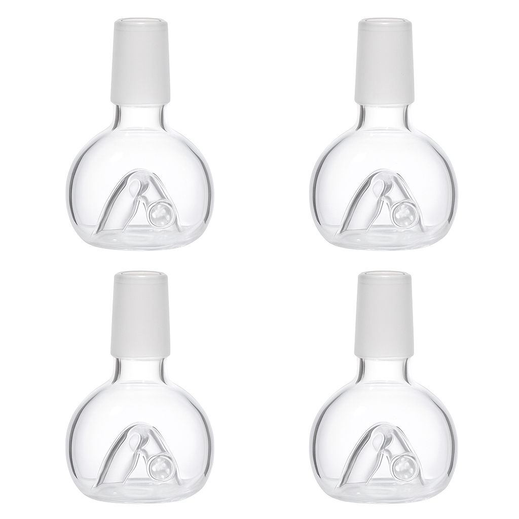 Moksha 14.5mm glass bowl accessory set for waterpipe