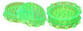3 inch shark teeth acrylic herb grinder for easy grinding