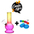 5 inch multicolor Moksha glass bong