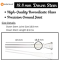glass bong shooter parts for waterpipes