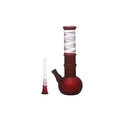 Small glass water bong
10 Inch red glass smoking pipe