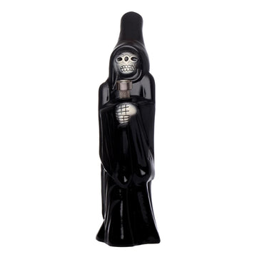 Moksha 10 inch tall hand crafted ceramic bong.