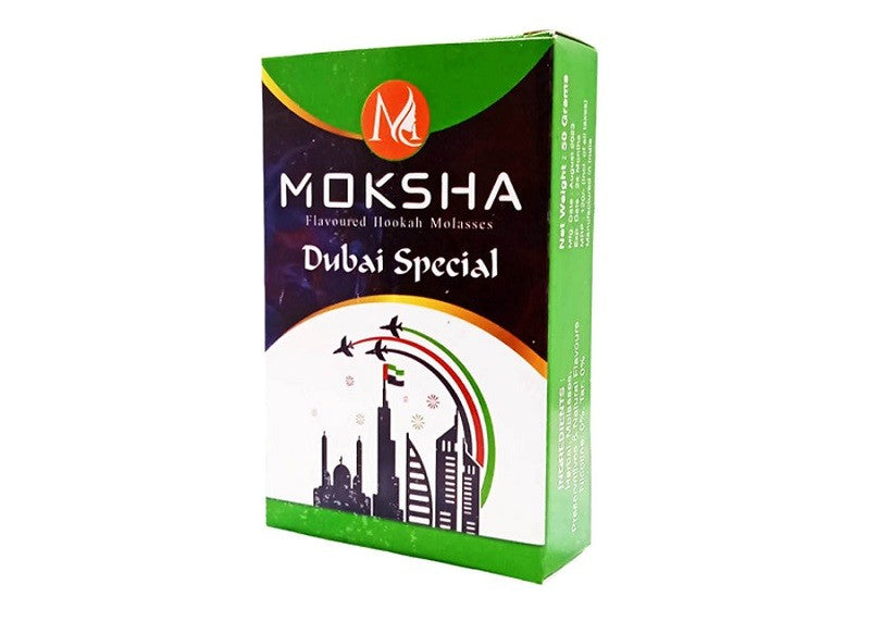 Moksha Dubai Special herbal hookah flavor pack of 6