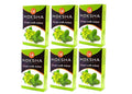Moksha hookah flavor pack of 6 – grape & mint