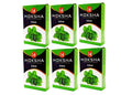 Moksha Herbal Mint Hookah Flavor – 6×50g Nicotine-Free Packs Moksha Bongs