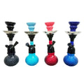 Flap9 10 Inch Orange Glass Hookah Set with Herbal Mix & Accessories Moksha Bongs