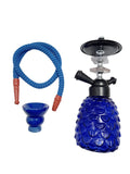 Moksha Nicotine-Free Hookah Set: 4 Flavors, Charcoal (2 Rolls), 11