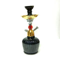 Moksha Nicotine-Free Herbal Hookah Set: 4 Flavors, Charcoal (2 Rolls), 12
