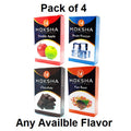 Moksha herbal mix hookah set with nicotine-free flavors and charcoal for smoking