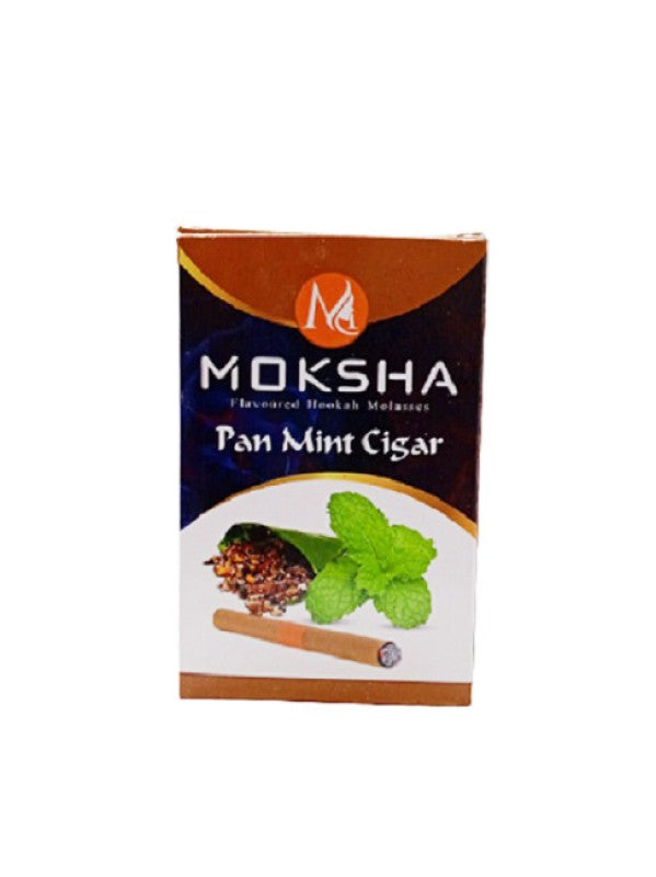 Moksha pan mint herbal hookah flavor pack of 6