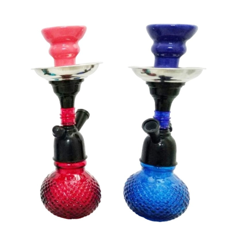 Compact waterpipe hookah in assorted colors