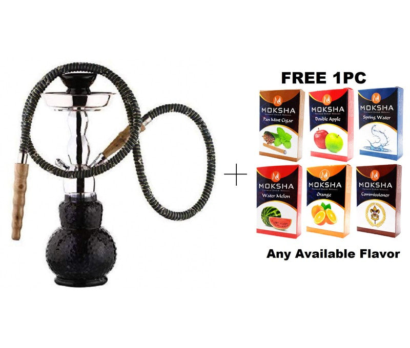 Hookah with ash catcher and free flavor