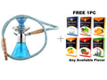 Moksha glass hookah setup
