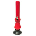 Moksha opaque red bong
12 inch acrylic waterpipe