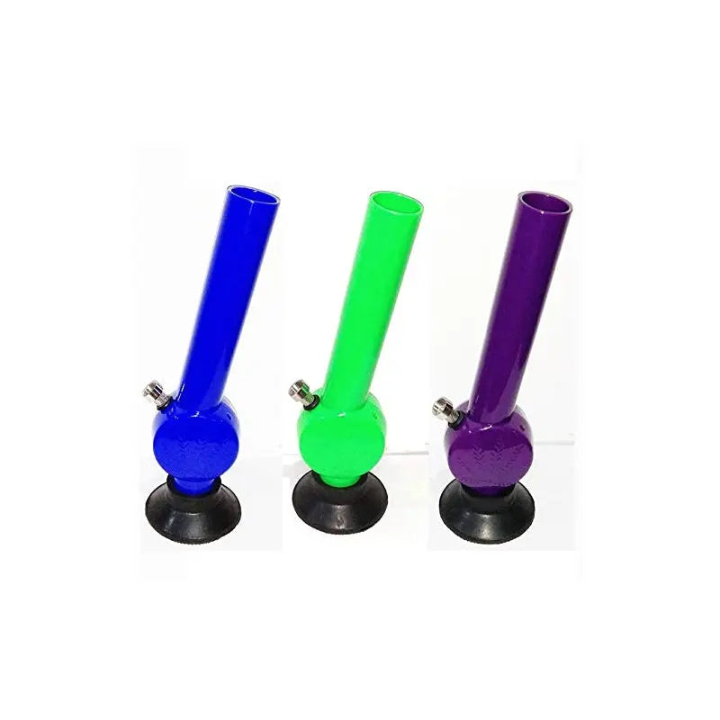 Moksha bongs 12 inch acrylic smoking pipe hookah with chilum/shooter Moksha Bongs