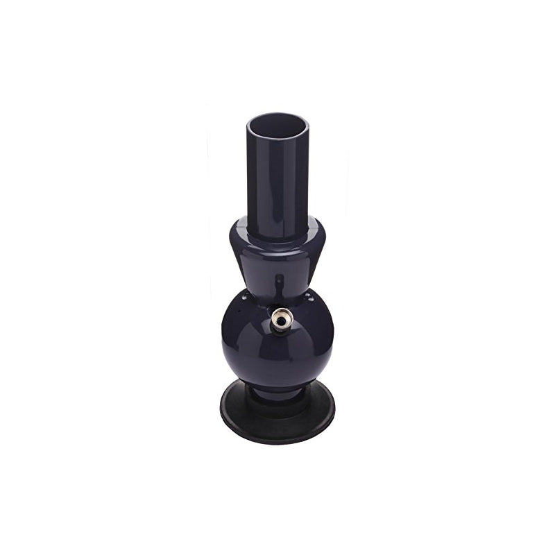 Flap9 12 Inch Acrylic Ice Bong + 2 Shooters, 10 SS Screens & 2 Inch Herb Grinder Set Moksha Bongs