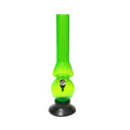 Moksha transparent green ice bong