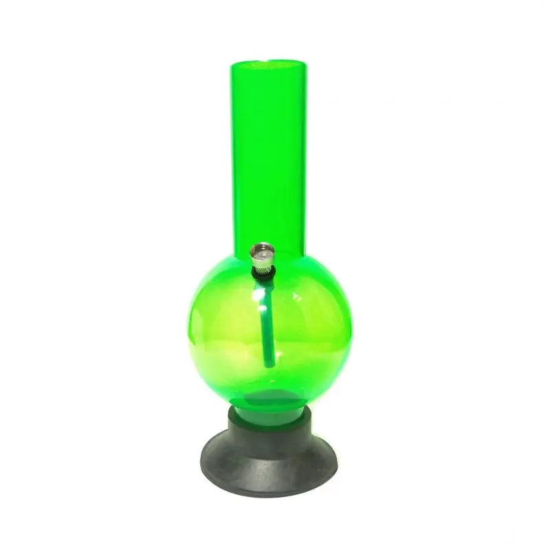 Transparent green water pipe
