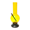 moksha 12 inch yellow acrylic bong