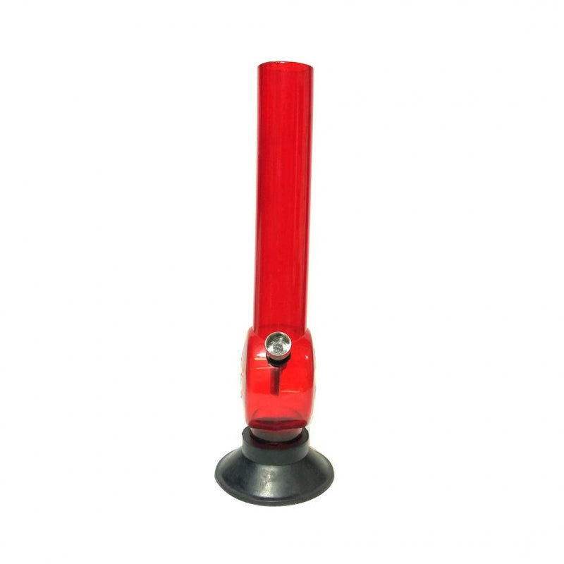 Moksha acrylic hookah bong
12 inch transparent red bong