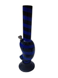 Opaque blue hookah bong