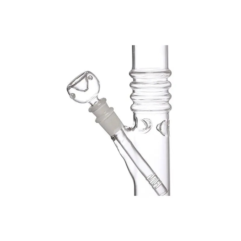 Moksha 12 inch glass ice bong
Bent neck hookah pipe