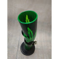 Moksha 12 inch leaf print acrylic bong
Green bent ice waterpipe