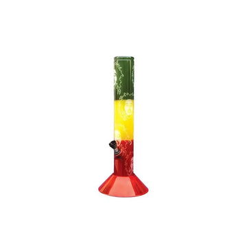 moksha 12 inch rasta acrylic bong