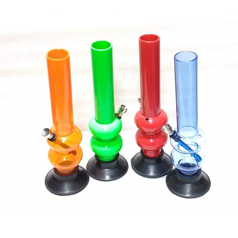 Moksha double bulb acrylic bong
12 inch acrylic water pipe