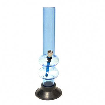 Moksha double bulb acrylic bong