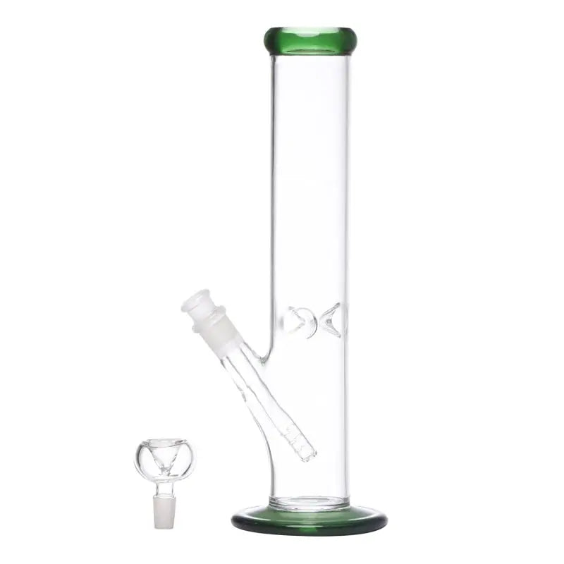 Glass smoking pipe India
Tall green glass water bong