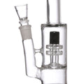 Moksha 12 Inch Black Glass Percolator Bong – 30cm Smooth Hits Moksha Bongs