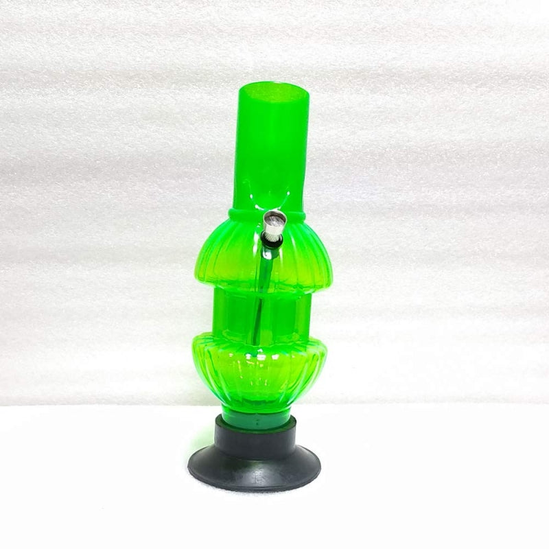 Acrylic gripper water pipe
Moksha 30cm green bong
Ice chamber acrylic bong
Moksha smoking pipe green color