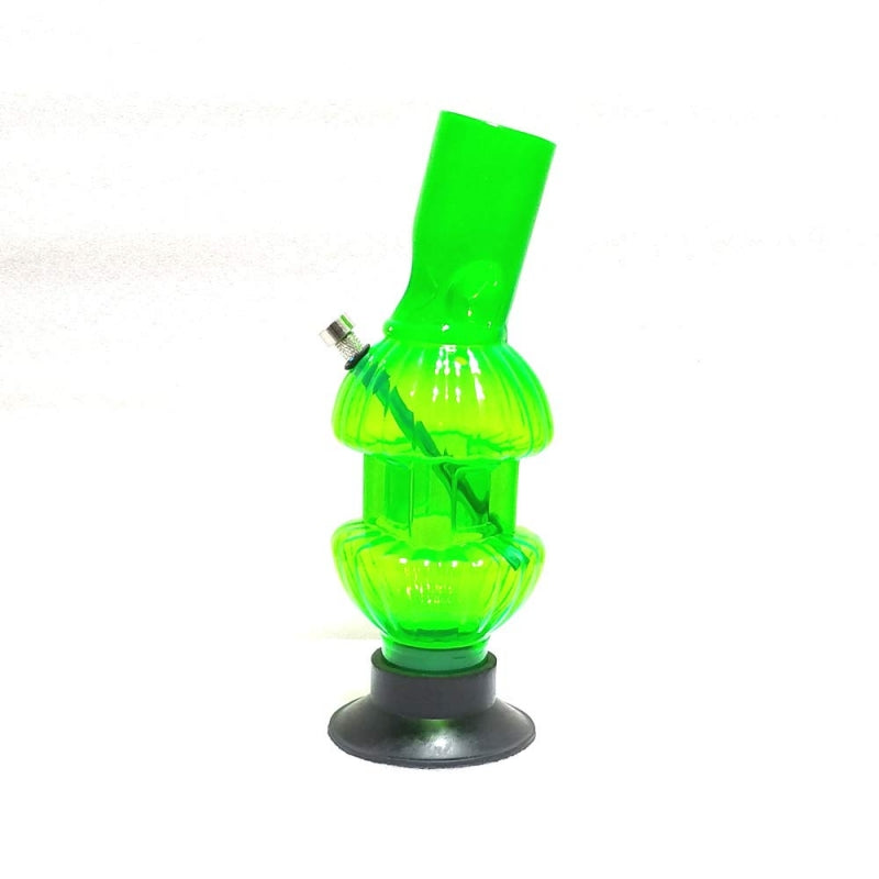 Moksha green acrylic gripper bong
12 inch ice bong with grip