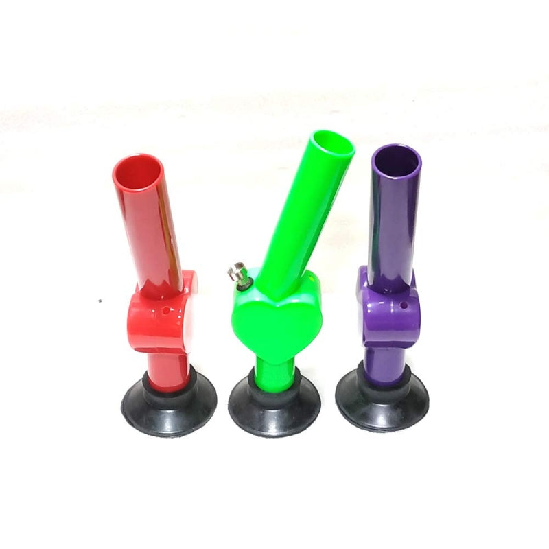 12 inch heart shape acrylic bong
Moksha heart water pipe assorted
Colorful acrylic smoking bong