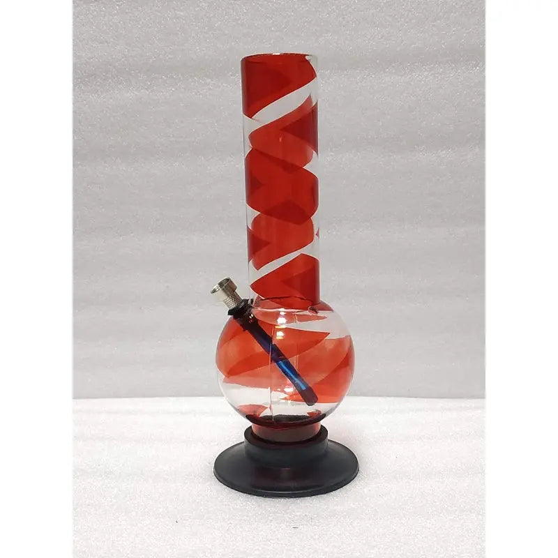 Moksha bend acrylic bong