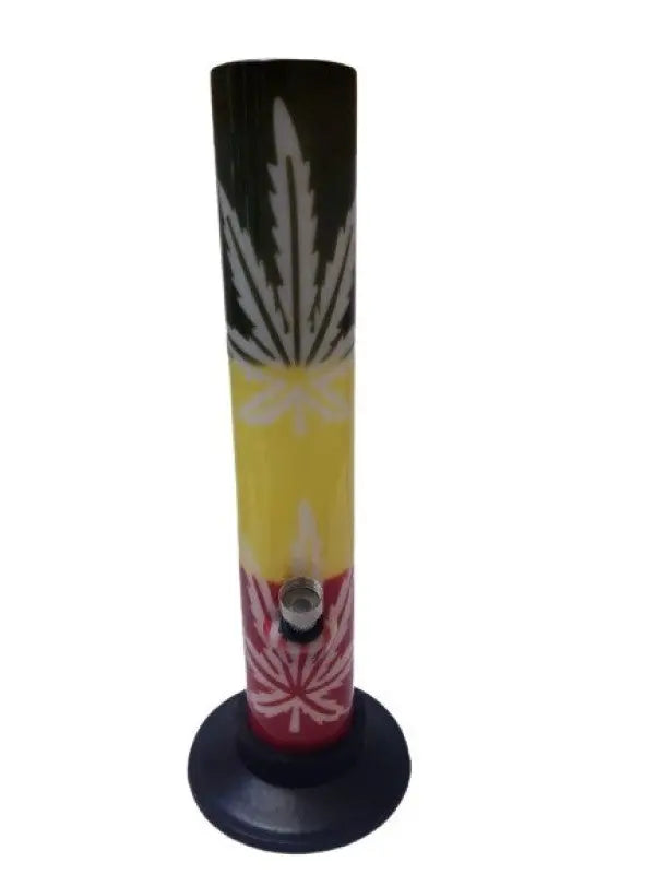 Colorful herbal bong
30cm leaf design water bong