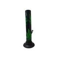 Transparent green herb bong