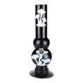 Herbal acrylic bong with print
Durable white acrylic hookah bong