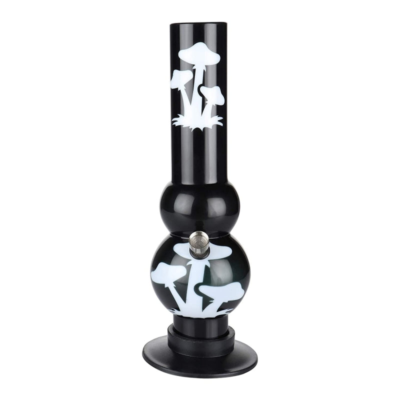 Herbal acrylic bong with print
Durable white acrylic hookah bong