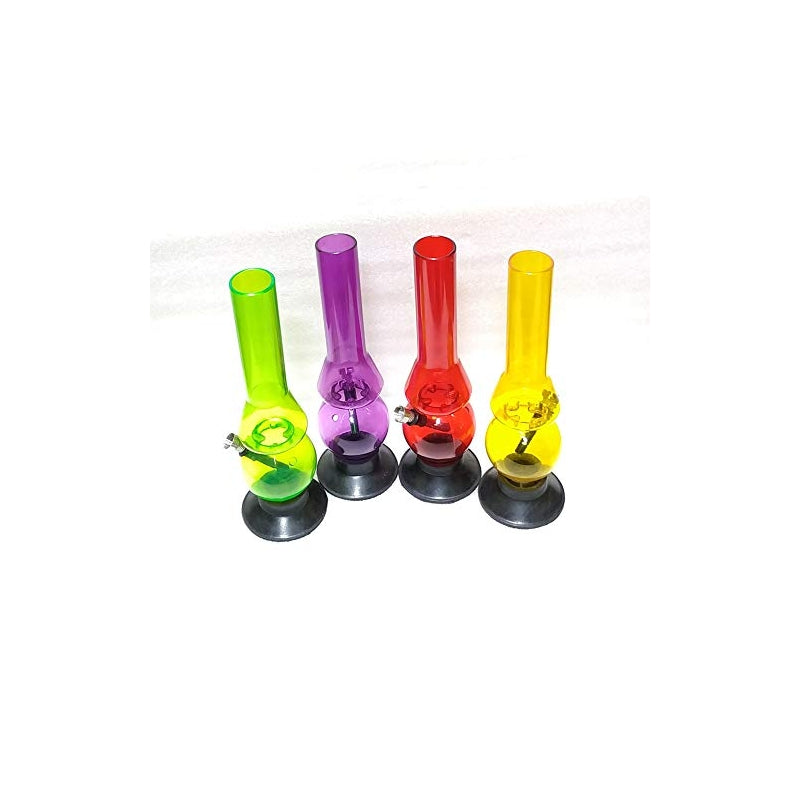 Moksha 12 inch acrylic ice bong
Single bulb ice bong